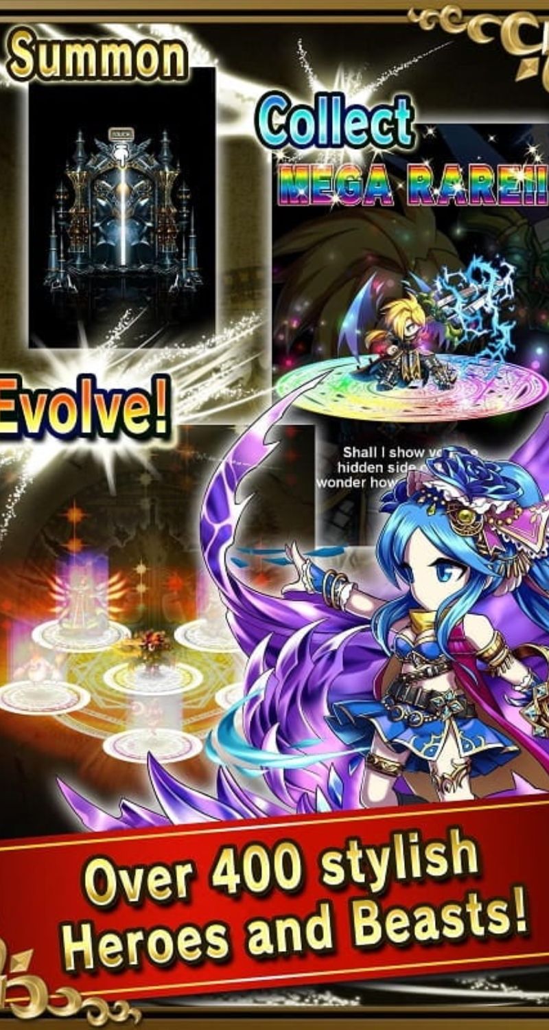 Khám phá các nhân vật trong Brave Frontier