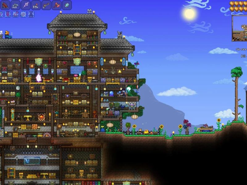 Lối chơi đa dạng của Terraria