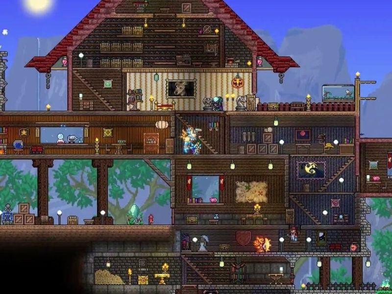 NPC và vật phẩm Terraria