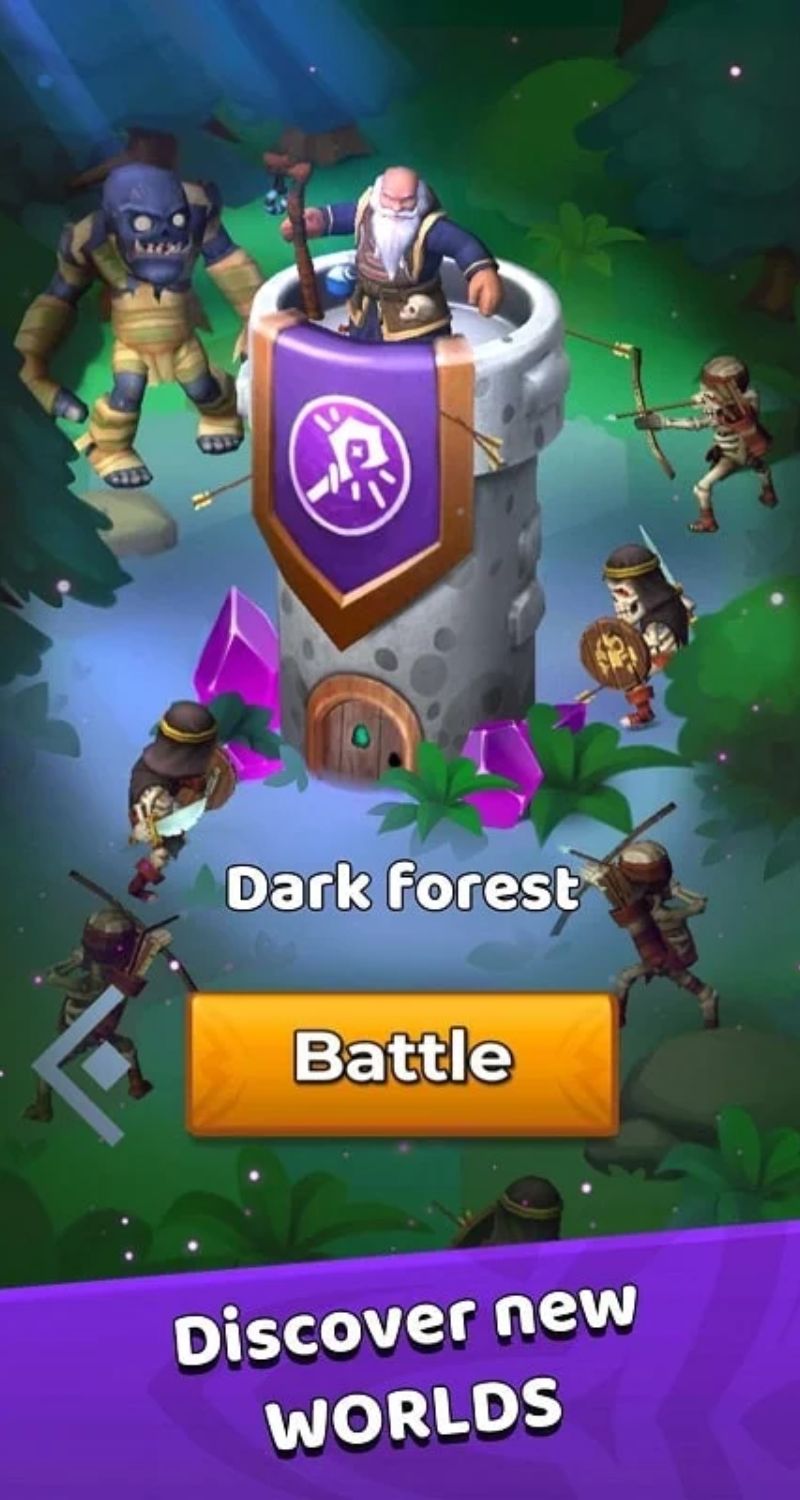 Royal Mage Idle Tower Defense Battlefield Hack MOD APK 