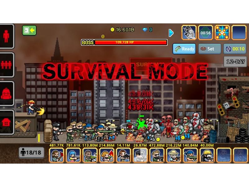 Tải 100 DAYS – Zombie Survival MOD – Bảo vệ thế giới khỏi quái vật Zombie 