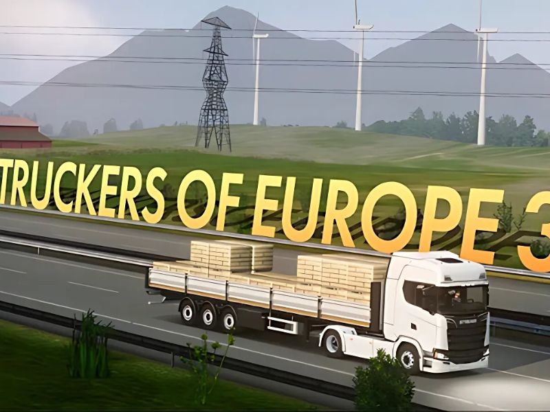 Tải game lái xe container 3D cho máy tính - Truckers of Europe (Vô hạn tiền) 0.47.2