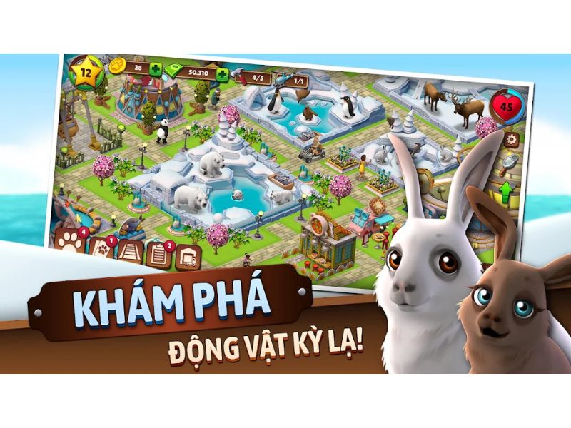 Tải Game Wonder Zoo Hack cho Android – Quản lý sở thú đa dạng loài động vật