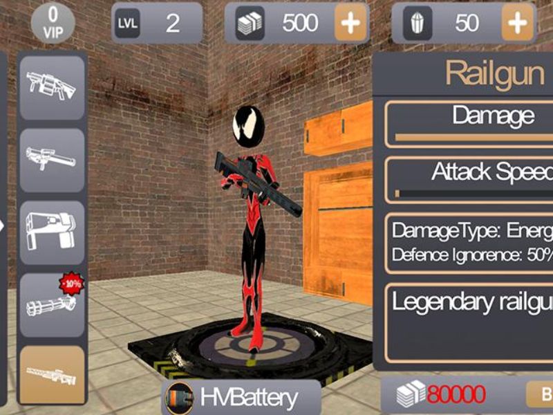 Tải Stickman Simulator Hack – Đối đầu với hàng tá kẻ thù tàn bạo