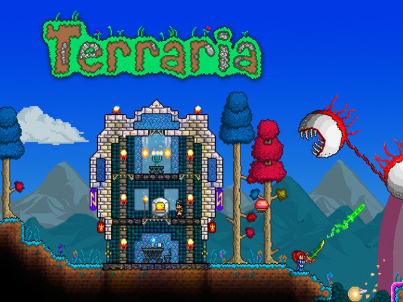 Tải Terraria terraria (Vô hạn items/Bất tử) 1.3 3 download