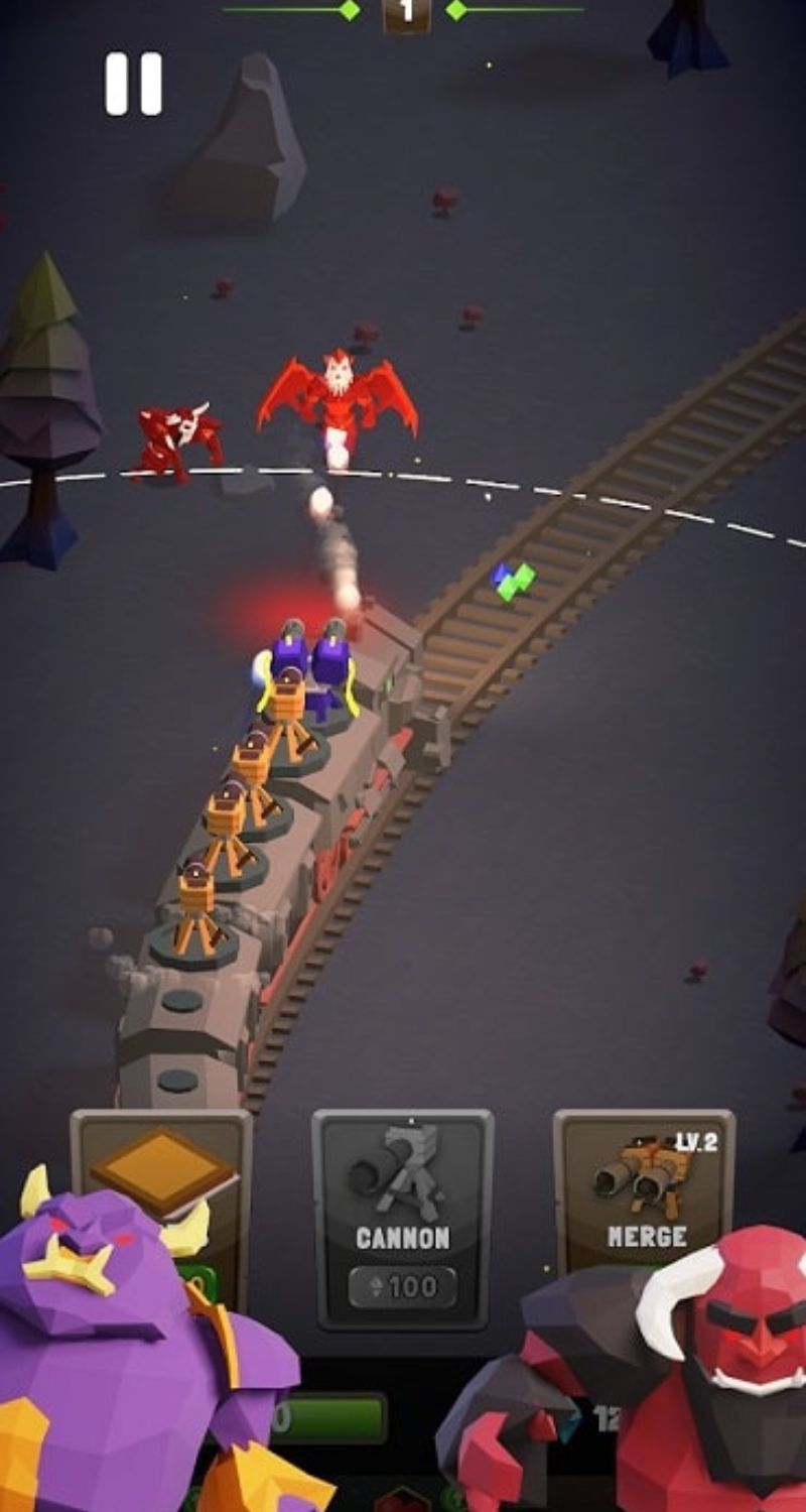 Tải Train Defense: Merge N Fight MOD APK – Bảo vệ tàu hỏa khỏi cuộc tấn công 