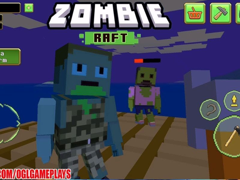 Tải Zombie Raft Download Mega – Chiến đấu chống lại đại dịch xác sống