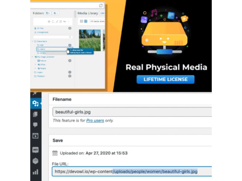 Real Physical Media: Physical Media Folders & SEO Rewrites in WordPress 