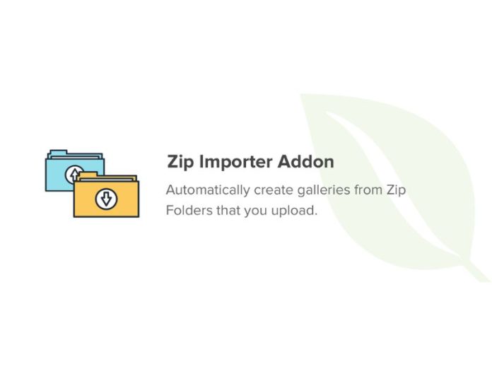 Tải Envira Gallery Zip Importer Addon