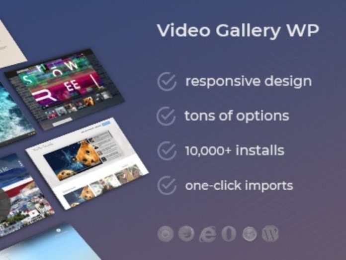 Tải Video Gallery WordPress Plugin /w YouTube, Vimeo, Facebook pages