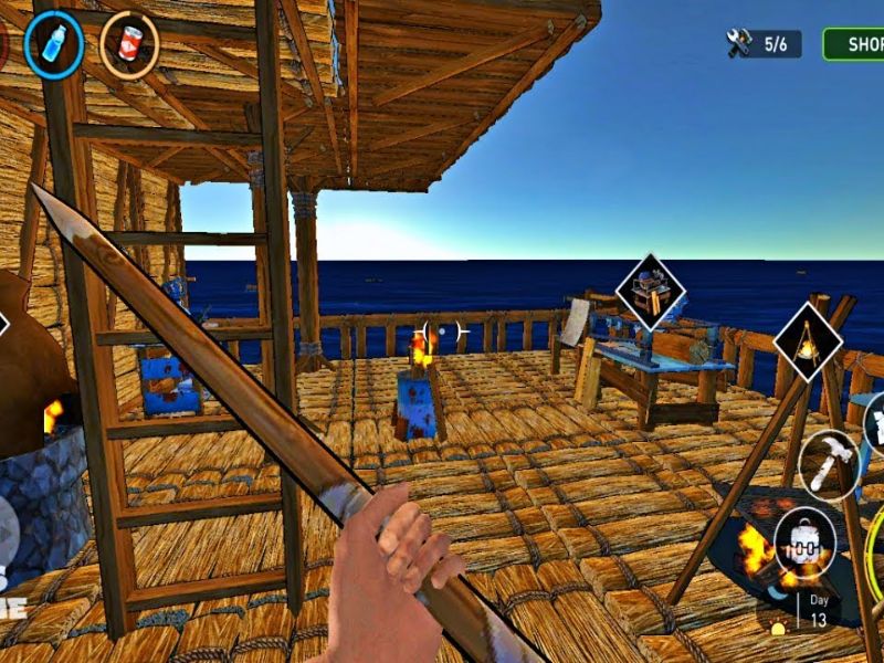 Tải Raft Survival Ocean Nomad MOD APK (Vô hạn tiền xu) v2.3.1