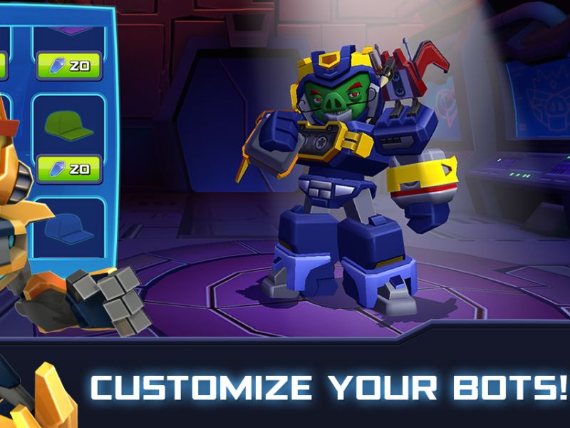 Angry Birds Transformers - trở thành chiến binh robot biến hình anh hùng