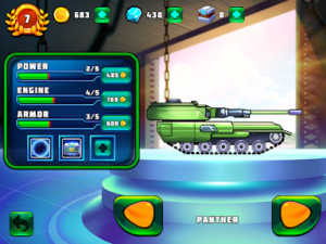 Tải Tank Attack 4 MOD APK (Menu, Dumb Enemies) v1.3.8 – Trải nghiệm bắn xe tăng vui nhộn