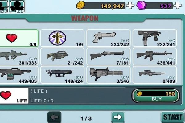 Danh sách các loại súng máy, súng lục, dao và robot chiến đấu hiện đại trong game