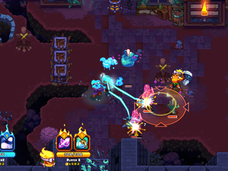 Đồ họa pixel tinh tế, hiệu ứng hoành tráng