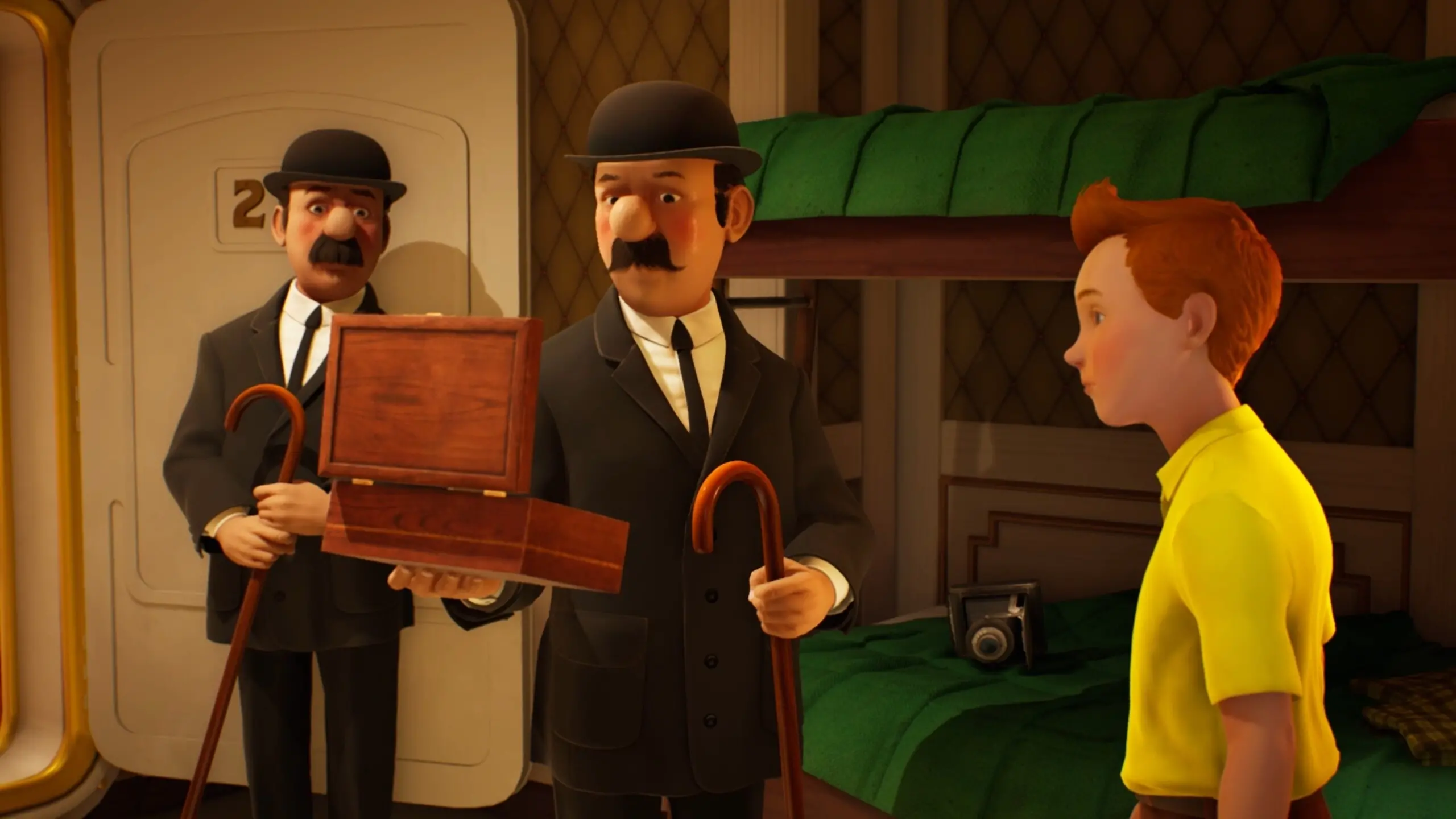 Cốt truyện Tintin Reporter: Cigars of the Pharaoh