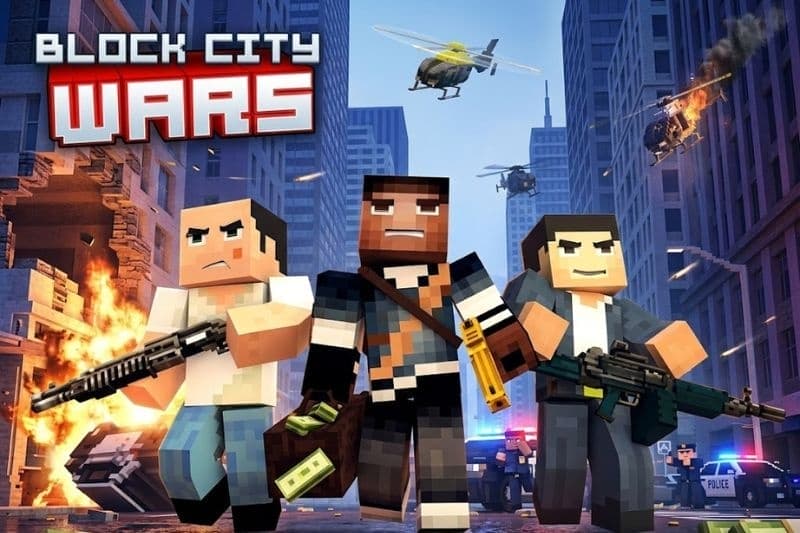 Tải Block City Wars (MOD Vô Hạn Tiền, Đạn, Bất Tử) v8.11.0 APK