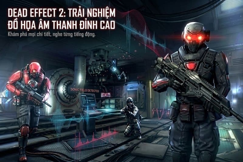 Chất lượng đồ họa và âm thanh chân thực của game