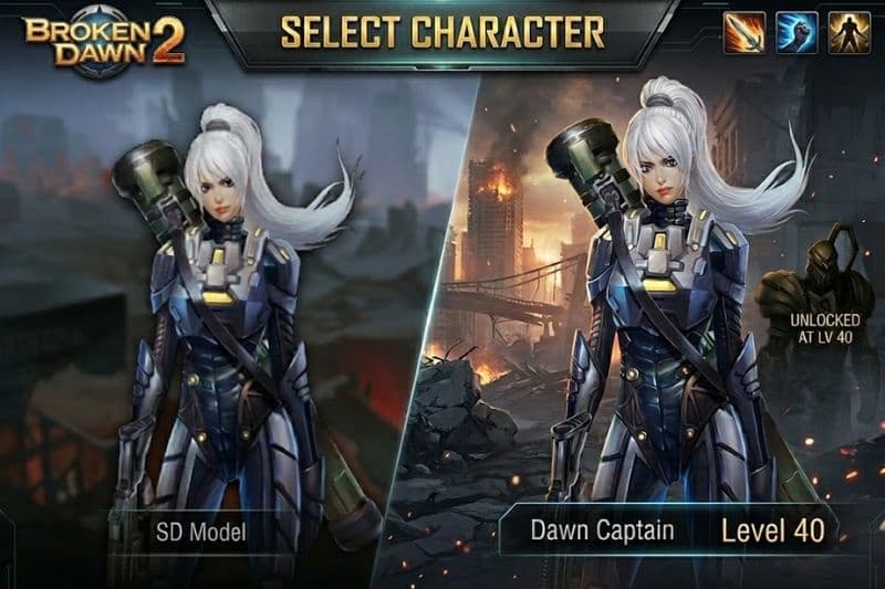 Đồ họa nhân vật sắc nét trong game