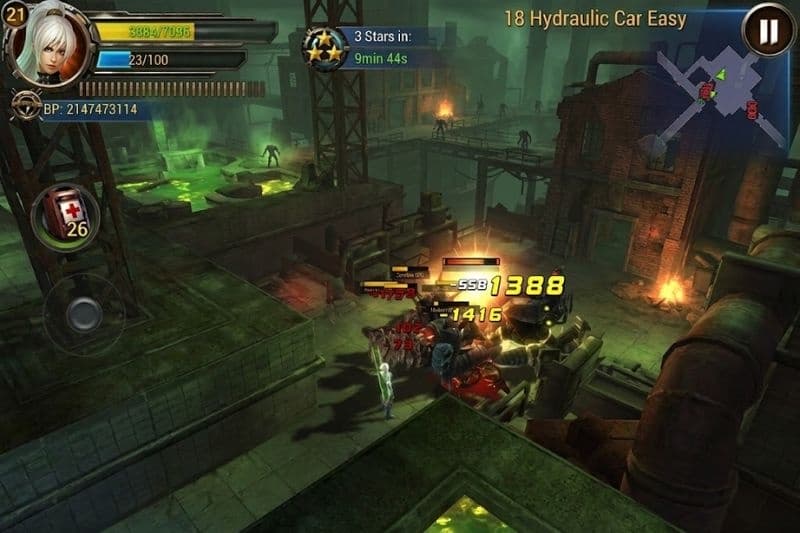 Bản đồ rộng lớn trong Broken Dawn II