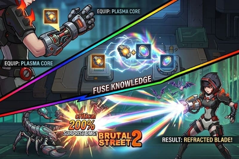 Nâng cấp vũ khí và kích hoạt sát thương chí mạng