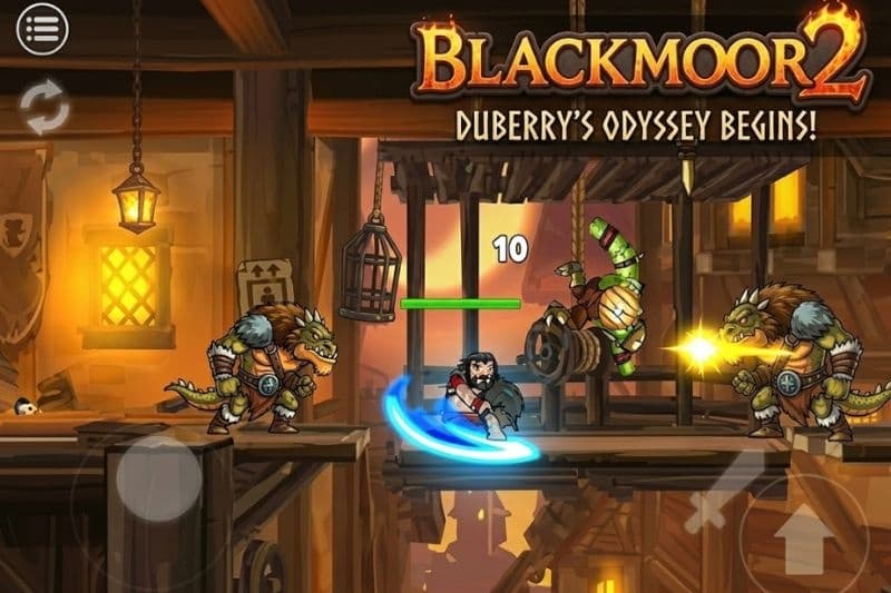 Trận chiến đối đầu với ông trùm khổng lồ trong Blackmoor 2