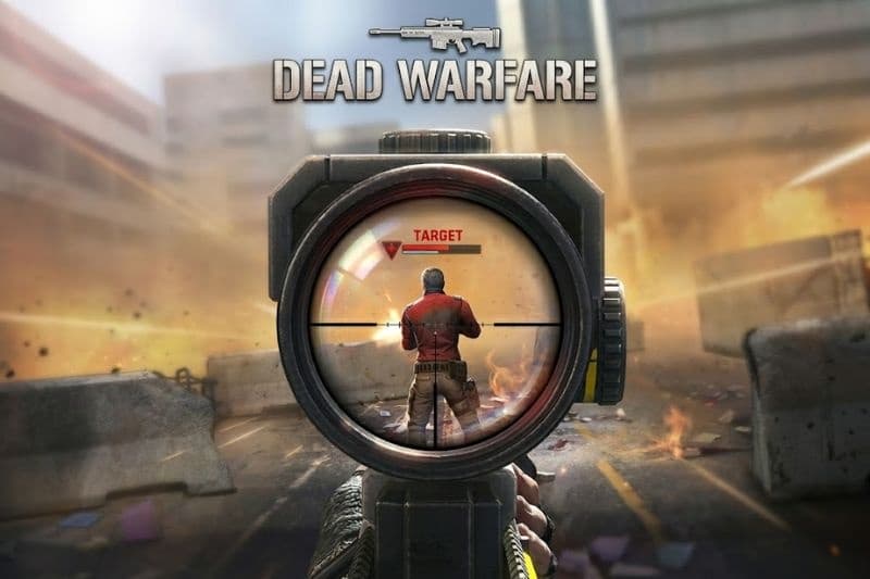 Ngắm bắn mục tiêu trong Dead Warfare: Zombie