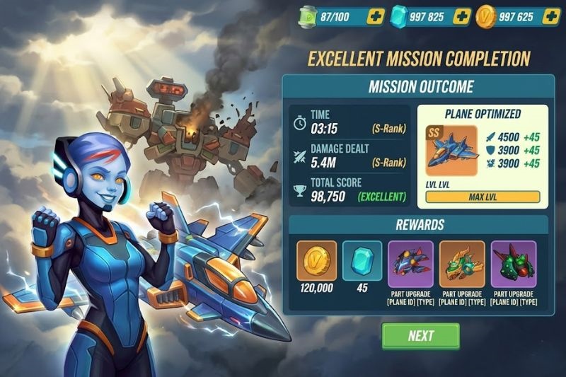 Hoàn thành nhiệm vụ và nhận phần thưởng xứng đáng