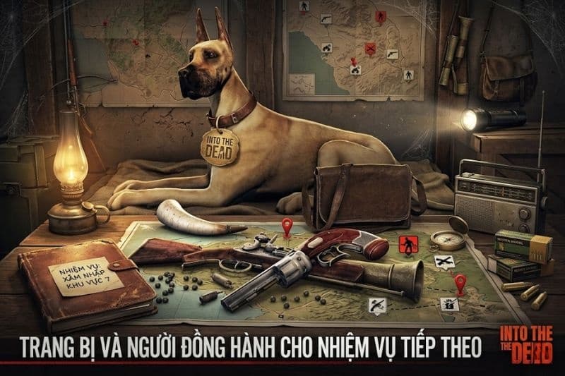 Thực hiện nhiệm vụ cùng thú đồng hành 