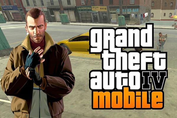 Bối cảnh thành phố Liberty City rực sáng ánh đèn đêm