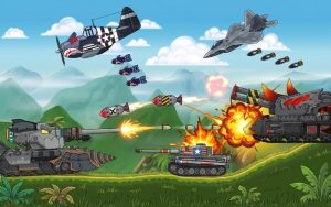 Tải hack Tank Battle MOD APK v4.1.11 (Vô hạn tiền, Full kim cương, One Hit)