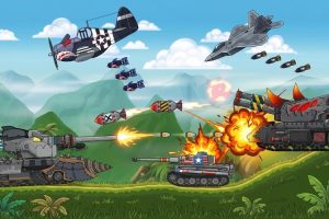 Tải hack Tank Battle MOD APK v4.1.11 (Vô hạn tiền, Full kim cương, One Hit)