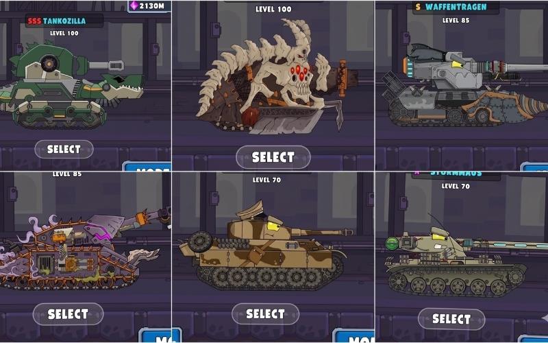 Sở hữu bộ sưu tập và nâng cấp siêu xe tăng từ bậc S đến SSS